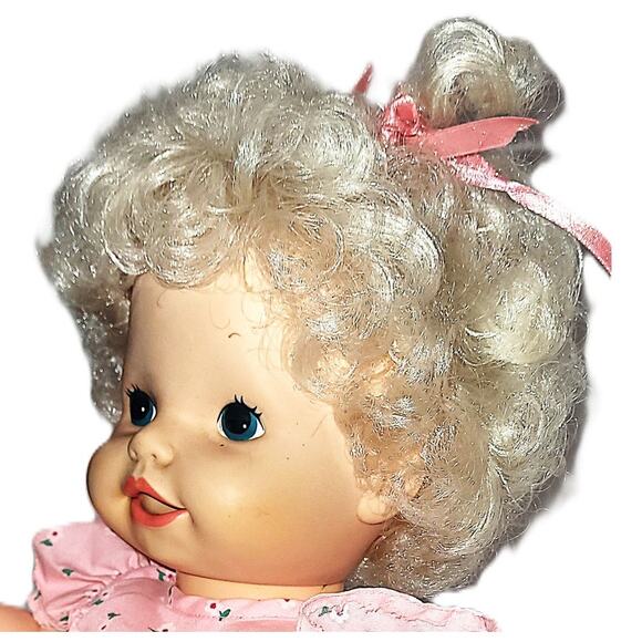 14"  1982 Vintage Baby Alive Baby Doll With Lever on Her Back - Picture 6 of 12